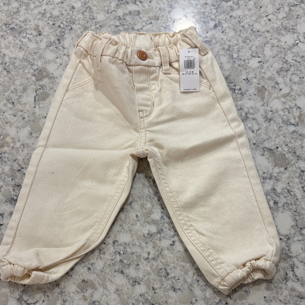 Old Navy Cream Kids Jeans